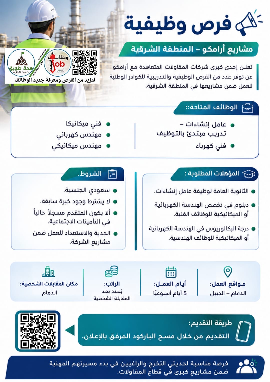 وظائف شاغرة